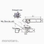 Tungaloy Grooving & Parting-Off Tool GX-R/LF