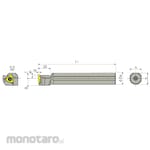 Tungaloy Grooving & Parting-Off Tool JS-TGL3