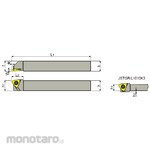 Tungaloy Grooving & Parting-Off Tool JSTGR/L