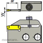 Tungaloy Grooving & Parting-Off Tool WGR/L-L