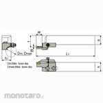 Tungaloy Grooving & Parting-off Tool #S/D##R/L