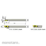 Tungaloy Grooving & Parting-off Tool JSXGR/L