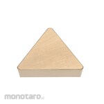Tungaloy Positive 11deg Relief ang., M Class, Triangular Insert, without Chipbreaker for Finishing to Medium Cutting