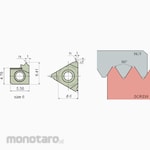 Tungaloy Threading Insert IR/L-60