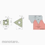 Tungaloy Threading Insert IR/L-ISO