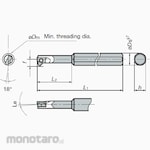 Tungaloy Threading Tool SNR/L-2/3