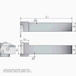 Tungaloy Tooling System Holder CHFVR/L