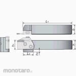 Tungaloy Tooling System Holder CHSR/L