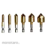 K55 Titanium Coating Wood Countersink Set (Mata Bor Countersink)