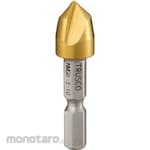 TRUSCO Chamfer Cutter Hex Shank, Titanium Coating