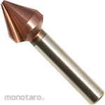 OSG V-coated high speed steel countersink, tip angle 90°