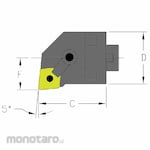 ULTRA-DEX USA Indexable Cutting Head CNMG