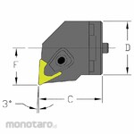 ULTRA-DEX USA Indexable Cutting Head TNMG