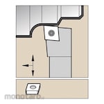 WIDIA Indexable Toolholder SCLC