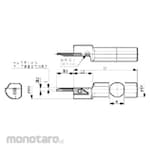 KYOCERA Small inner diameter boring system bar S-SVN-XN