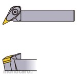 Mitsubishi Double clamp type tool holder for end face/copying processing, compatible with VN type inserts