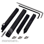 Mr. Meister Carbide Throwaway Tool Set of 4 (Gagang Pahat Bubut)