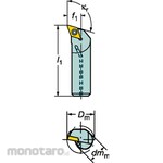Sandvik CoroTurn 107 Boring Bit for Positive Insert