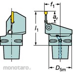 Sandvik Coromant Capto Cutting Head for CoroCut 3
