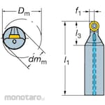Sandvik Holder A16KS