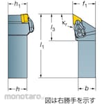 Sandvik Holder DDJNR (Gagang Pahat Bubut)
