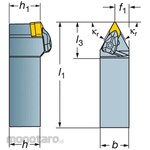 Sandvik Holder DDNNN