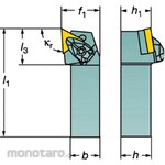 Sandvik Holder DTGNL