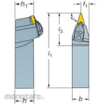 Sandvik Holder DVVNN
