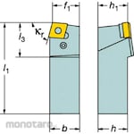 Sandvik Holder PCBNL