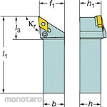 Sandvik Holder PDJNL (Gagang Pahat Bubut)