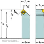 Sandvik Holder SSDCL