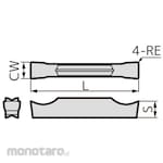 Sumitomo Electric Hard Metal SEC-Grooving Insert