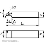 Sumitomo Electric Round Insert Tool (Gagang Pahat Bubut)