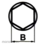 Mitsubishi Materials Hexagon L-shaped wrench standard type