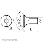 Sumitomo Electric Flathead Screw