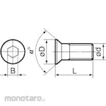 Sumitomo Electric Hex Socket Flat Head Screw