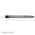 CHAIN SENG Morse Tapper Straight Edge Blade Reamer AFT Series Metric