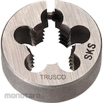 TRUSCO Round Die for Unified Screw (Coarse)