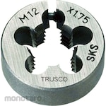 TRUSCO Round Dies for Metric Thread (Mata Senai)