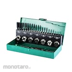 SATA HSS Coarse Thread Tap and Die Set (Set Alat Tap dan Senai)