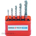 SwissTech HSS-Cobalt Black Ring SP/FL Din371 Tap Set