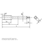 OSG For insert screws + hand tap + HL-HT + screw type: U