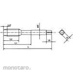 OSG For insert screws + spiral tap + EX-HL-SFT