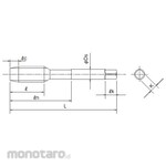 OSG Spiral Tap End Mill Shank A-SFT