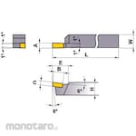 Mitsubishi Materials Brazing byte