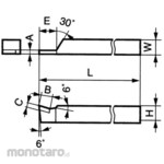 Sumitomo Electric Hard Metal Brazing byte