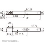 Sumitomo Electric Hard Metal SEC-Grooving Tool Holder