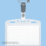 KOKUYO Tag Name Tag Soft Case Powerful Itamen Clip