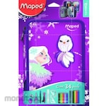 Maped Pencil Case Stationery Set