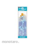 Pebeo Polyamide Round and Flat Brush Set